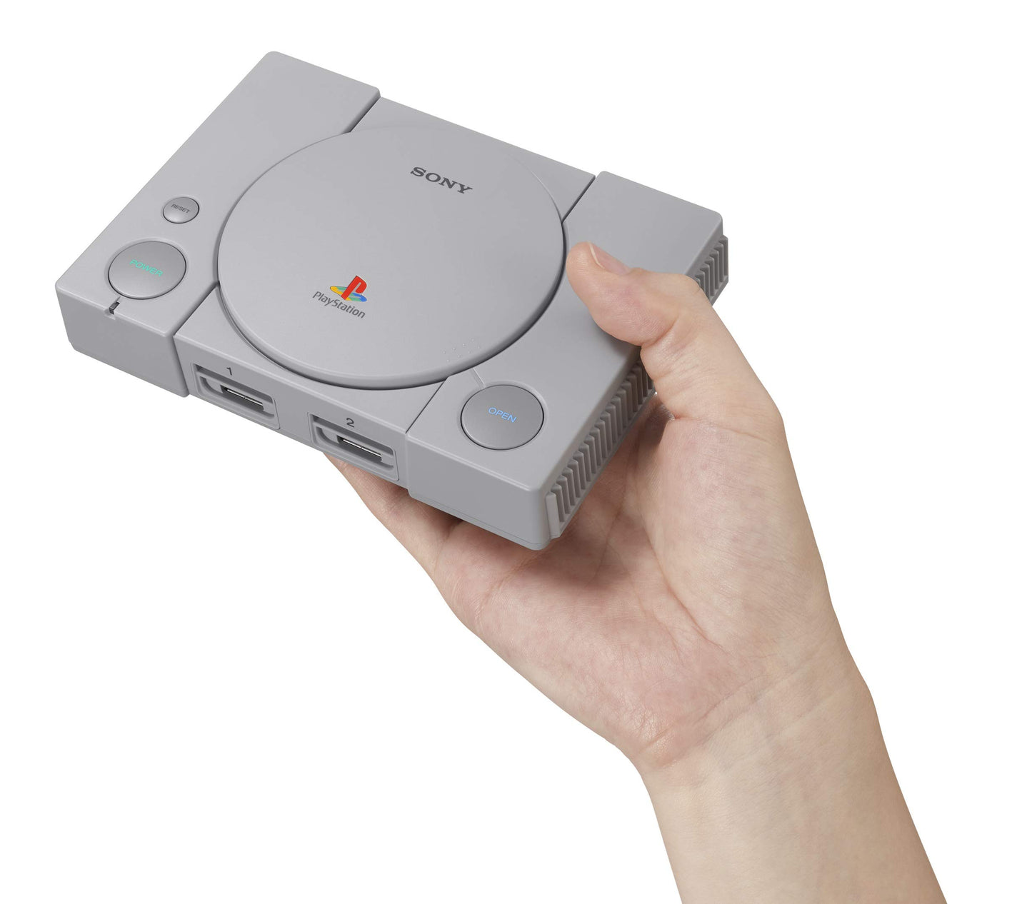 Sony PlayStation Classic Console - Miniature Retro Gaming System with 20 Prel...