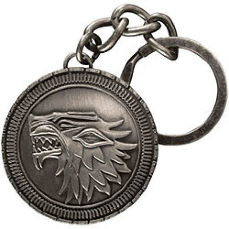 Game of Thrones Medallion Stark Emblem, Black, 4.7cm | Nation's Fave