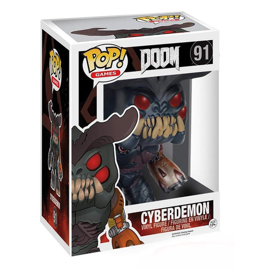 Funko 7940 Doom 7940 6 Inch POP Vinyl Cyberdemon Figure | Nation's Fave