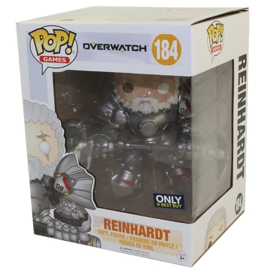 Reinhardt Unmasked (Overwatch) 6 inch Over-sized Funko Pop! Vinyl Figure | Nation's Fave