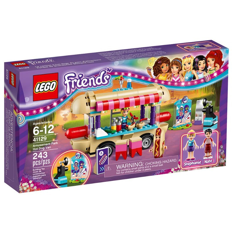 LEGO Friends 41129 Amusement Park Hot Dog Van Building Kit (243 Piece) by LEGO | Nation's Fave