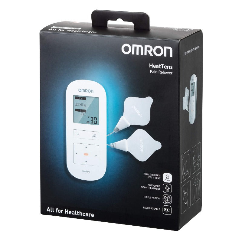 Omron HeatTens Tens Machine with Soothing Heat for Joint and Muscle Pain Relief | Nation's Fave