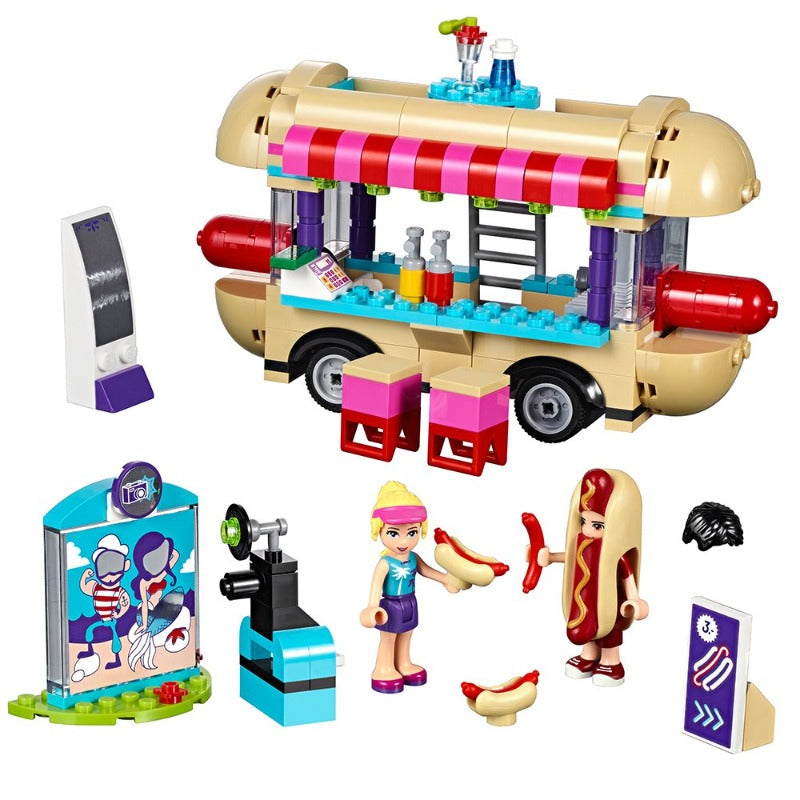 LEGO Friends 41129 Amusement Park Hot Dog Van Building Kit (243 Piece) by LEGO | Nation's Fave