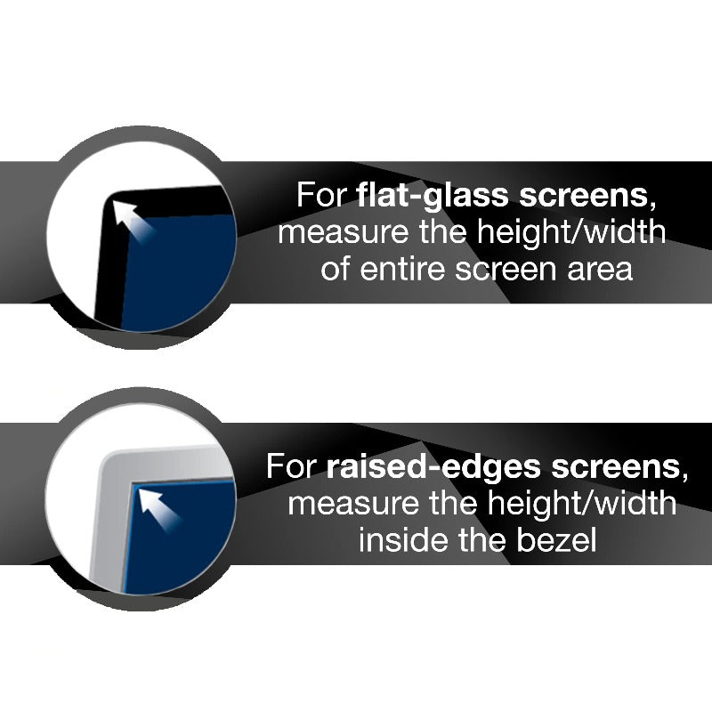 3M Privacy Filter for 24 inch widescreen LCD monitor. Black anti-glare privac...