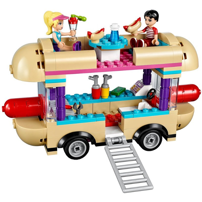 LEGO Friends 41129 Amusement Park Hot Dog Van Building Kit (243 Piece) by LEGO | Nation's Fave