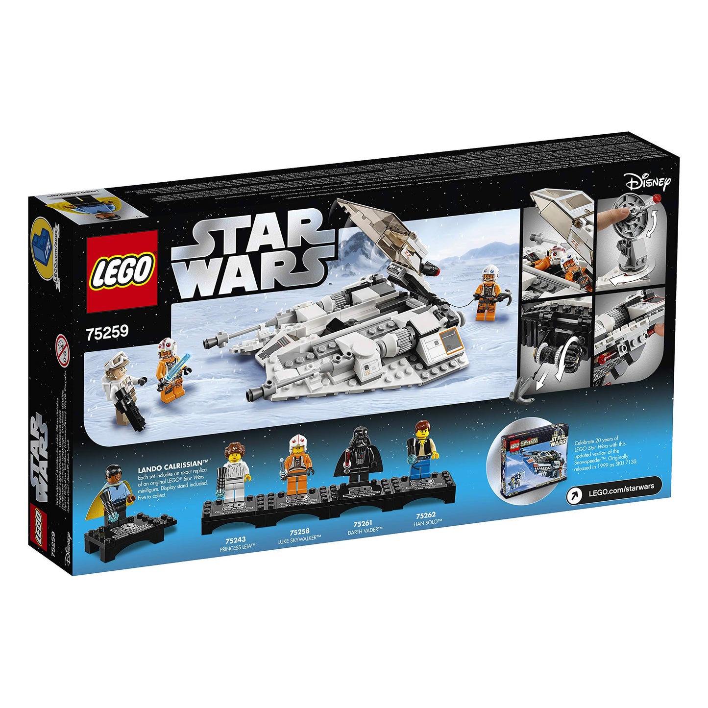 LEGO Star Wars sets with this 75259 Snowspeeder – 20th Anniversary Edition