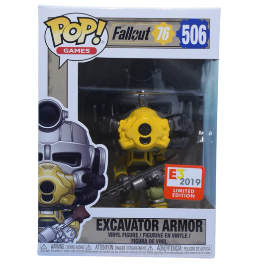 Funko POP! Games: Fallout 76 - Excavator Armor #506 - E3 2019 Exclusive