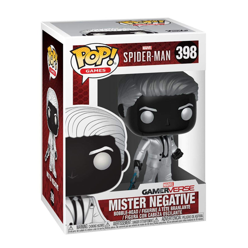 Funko 30679 Games Mr Negative Pop Vinyl Figure Spider Man