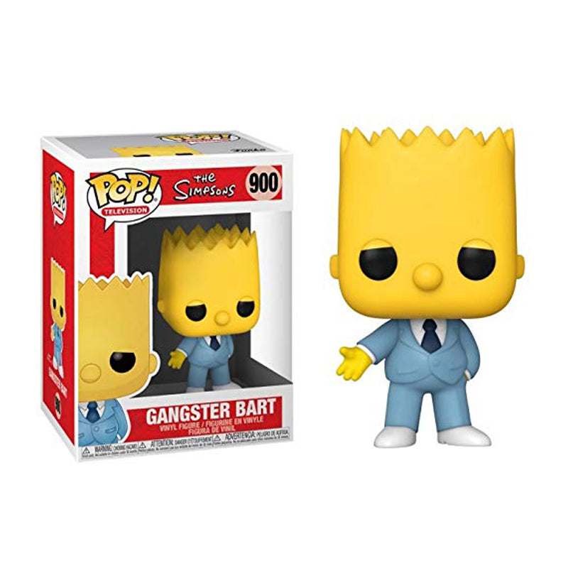 Funko 52947 POP Animation: The Simpsons-Mafia Bart, Multicolour | Nation's Fave